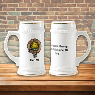 Chope À Bière Clan MacLeod de Lewis Crest