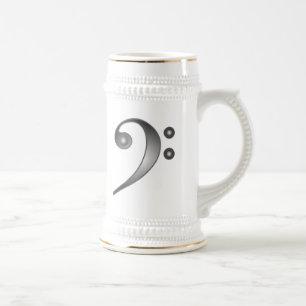 Chope À Bière Clef basse métallique