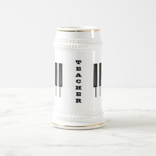 Chope À Bière Clés de piano