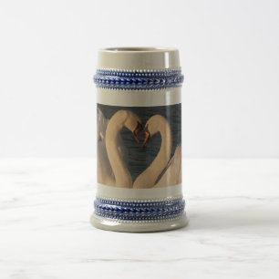 Chope À Bière Coeur des cygnes 22 oz Stein