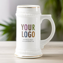 Coffee Beer Stein Custom Company Logo Promotionnel