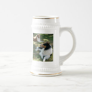 CHOPE À BIÈRE COLLIE LOVERS STEIN