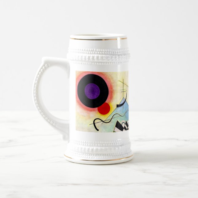 Chope À Bière Composition Kandinsky 8 (Gauche)