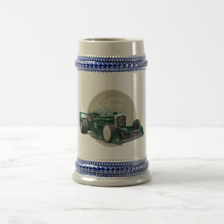 Chope À Bière Concept de voiture de course retro personnalisé