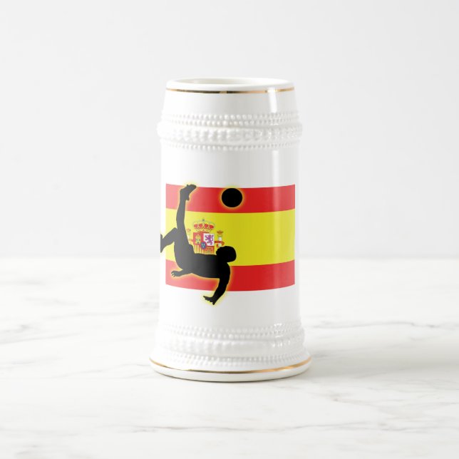 Chope À Bière Coup-de-pied de bicyclette de l'Espagne (Centre)