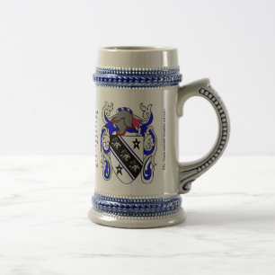 Chope À Bière Crête Brown Stein de famille