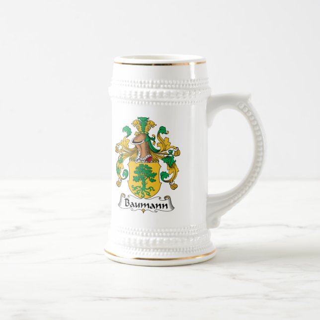 Chope À Bière Crête de famille de Baumann (Droite)