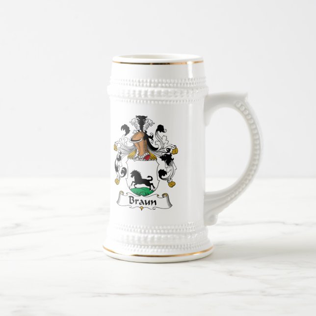 Chope À Bière Crête de famille de Braun (Droite)