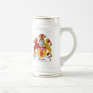 Chope À Bière Crête de famille de Breen