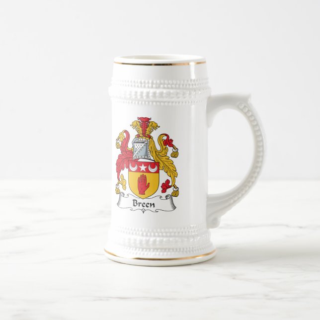 Chope À Bière Crête de famille de Breen (Droite)