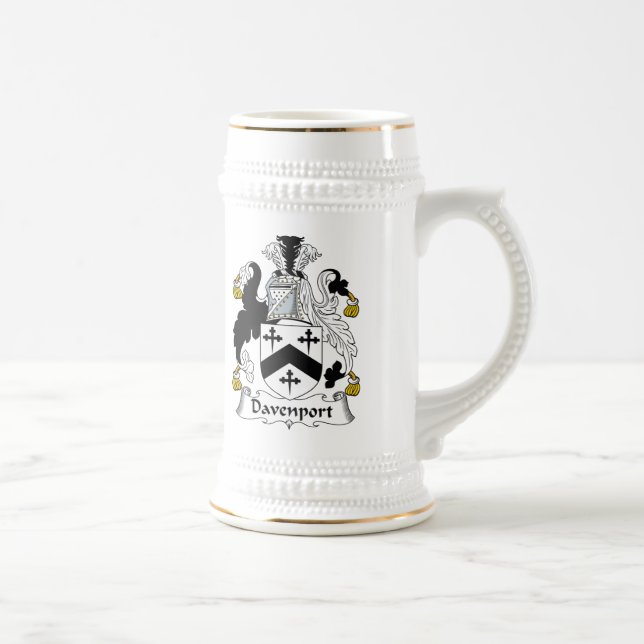 Chope À Bière Crête de famille de Davenport (Droite)