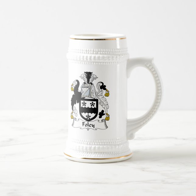 Chope À Bière Crête de famille de Foley (Droite)