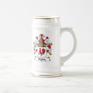 Chope À Bière Crête de famille de Hahn