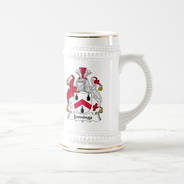 Chope À Bière Crête de famille de Jennings (Droite)