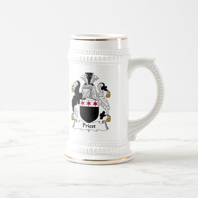 Chope À Bière Crête de famille de prêtre (Droite)