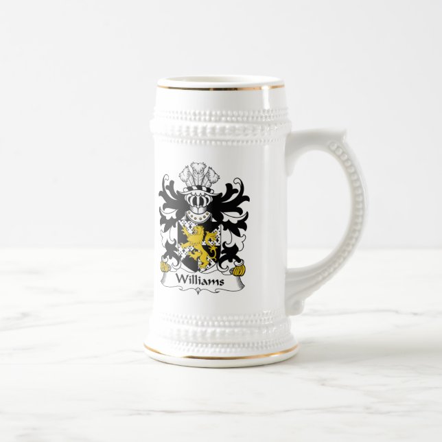 Chope À Bière Crête de famille de Williams (Droite)