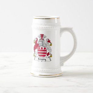 Chope À Bière Crête de famille d'émeris