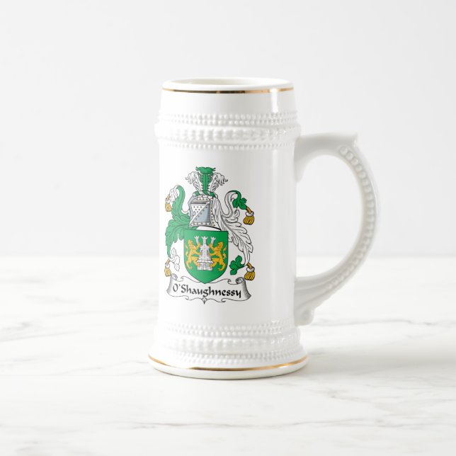 Chope À Bière Crête de famille d'O'Shaughnessy (Droite)