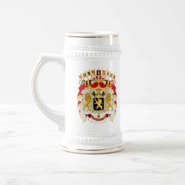 Chope À Bière Crête royale de la Belgique (Gauche)