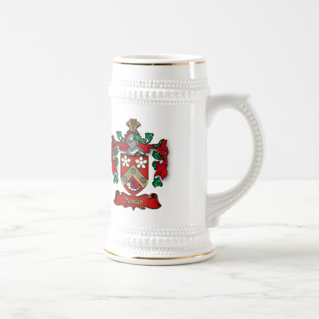 Chope À Bière Crête Stein de famille de Duncan (Droite)