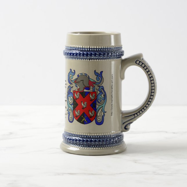 Chope À Bière Crête Stein de famille de Johnson (Droite)