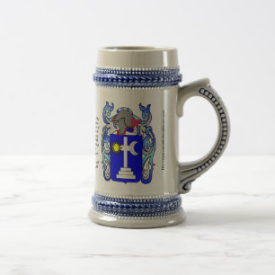 Chope À Bière Crête Stein de famille de Martin