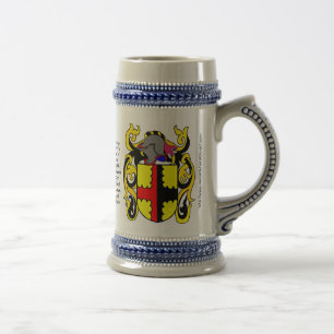 Chope À Bière Crête Stein de famille de ruisseaux