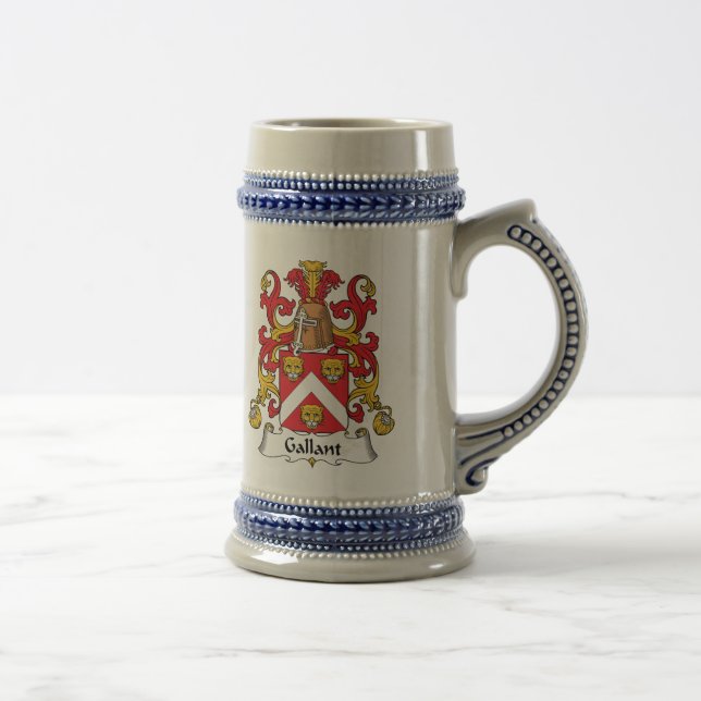 Chope À Bière Crête vaillante de famille (Droite)