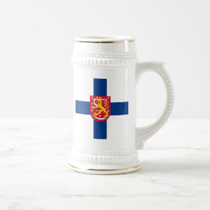 Chope À Bière Croix et bras Stein de la Finlande