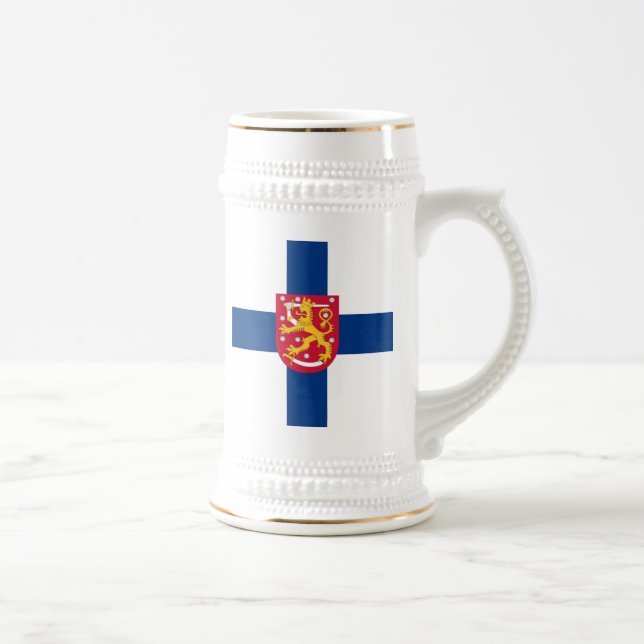 Chope À Bière Croix et bras Stein de la Finlande (Droite)