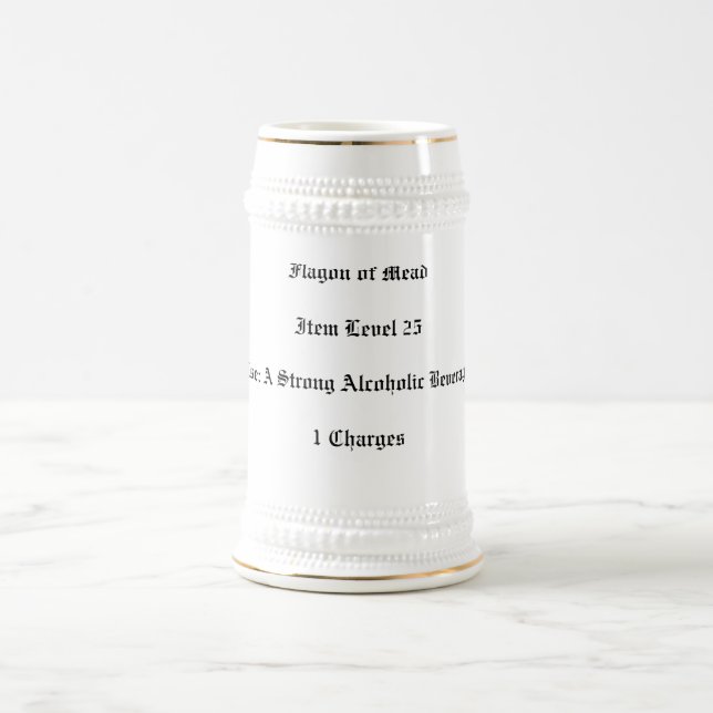 Chope À Bière Cruche de Mead (Centre)