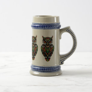 Chope À Bière CUTE OWL DESIGN Bière Stein