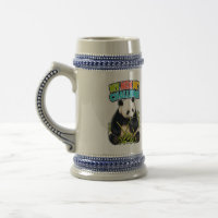 Défi de régime de panda drôle Papa Stein