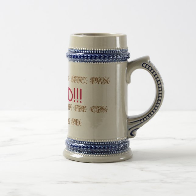 Chope À Bière Degré (Droite)
