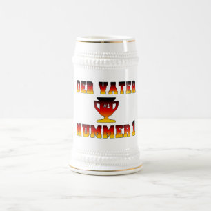 Chope À Bière Der Vater Nummer 1 papa #1 dans la fête des pères