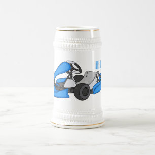 Chope À Bière dessin animé de Kart racing