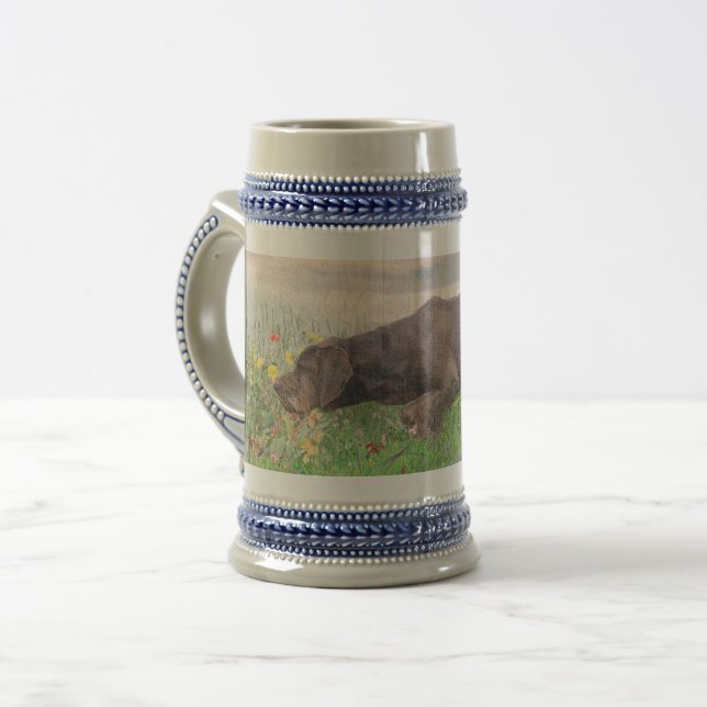 Chope À Bière Deutsch Drahthaar (Devant gauche)