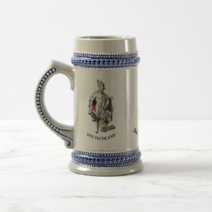 Chope À Bière DEUTSCHLAND, FESTIVAL ALLEMAND, Hermann, Arminius