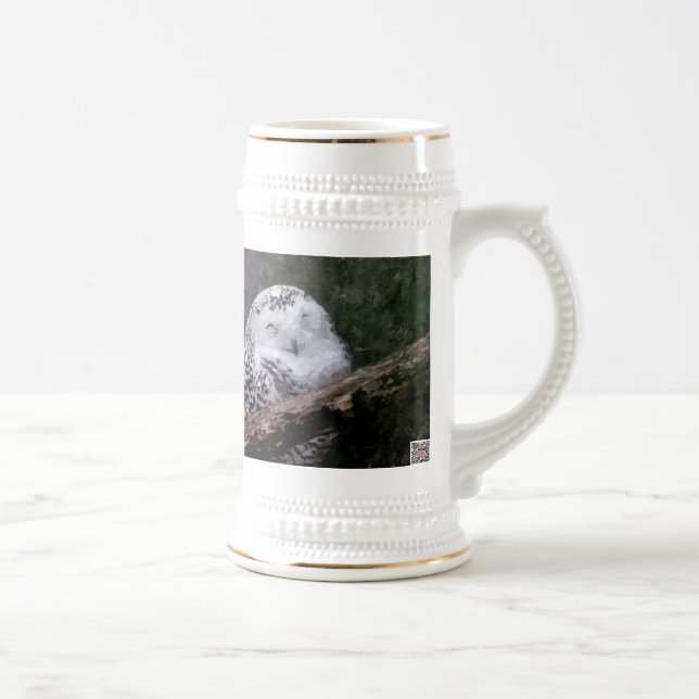 Chope À Bière Deux Chouettes (Droite)