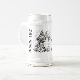Chope À Bière "Diggin' Life" Joueurs Beer Stein