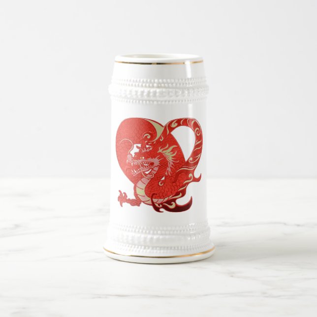 Chope À Bière Dragon Heart Valentine (Centre)