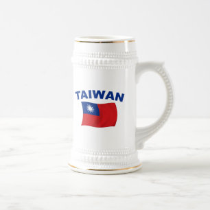 Chope À Bière Drapeau 2 de Taïwan