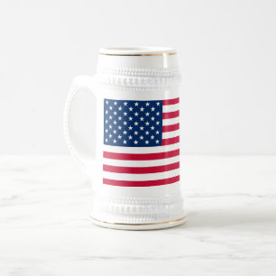 Chope À Bière Drapeau américain patriotique Beer Stein