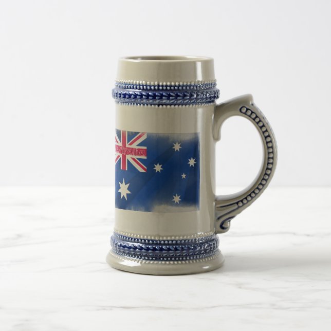 Chope À Bière Drapeau australien (Droite)