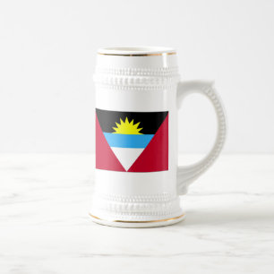 Chope À Bière Drapeau d'Antigua-et-Barbuda