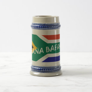 CHOPE À BIÈRE DRAPEAU DE BAFANA BAFANA