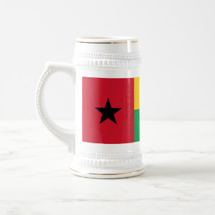 Chope À Bière Drapeau de la Guinée-Bissau