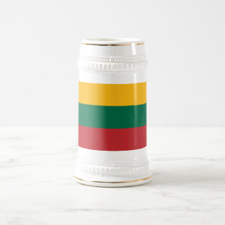 Chope À Bière Drapeau de la Lituanie