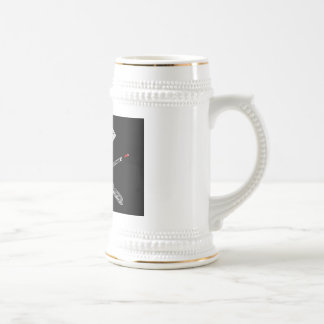 Chope À Bière Drapeau de la règle du diamant