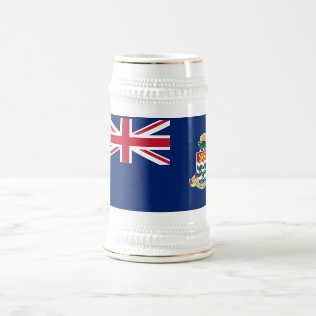 Chope À Bière Drapeau des îles Caïmans (Centre)